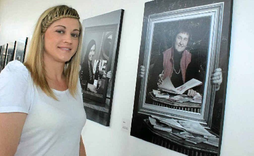 Shanea Rossiter’s photo exhibition is now hanging in the Warwick Art Gallery. Shanea Rossiter’s photo exhibition is now hanging in the Warwick Art Gallery.